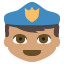 👮🏽