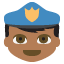 👮🏾